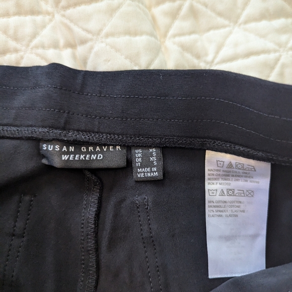 🌲Susan Graver Weekend Crop pants Size XS - Picture 5 of 9